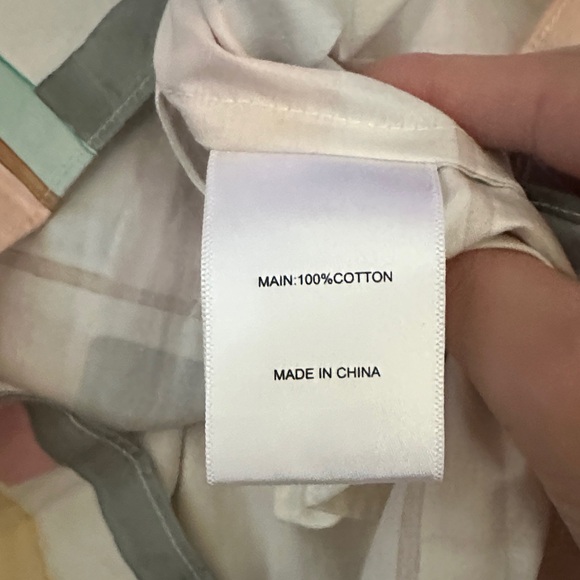 NWOT Aje Pastel Striped Shirt Dress - Picture 5 of 5